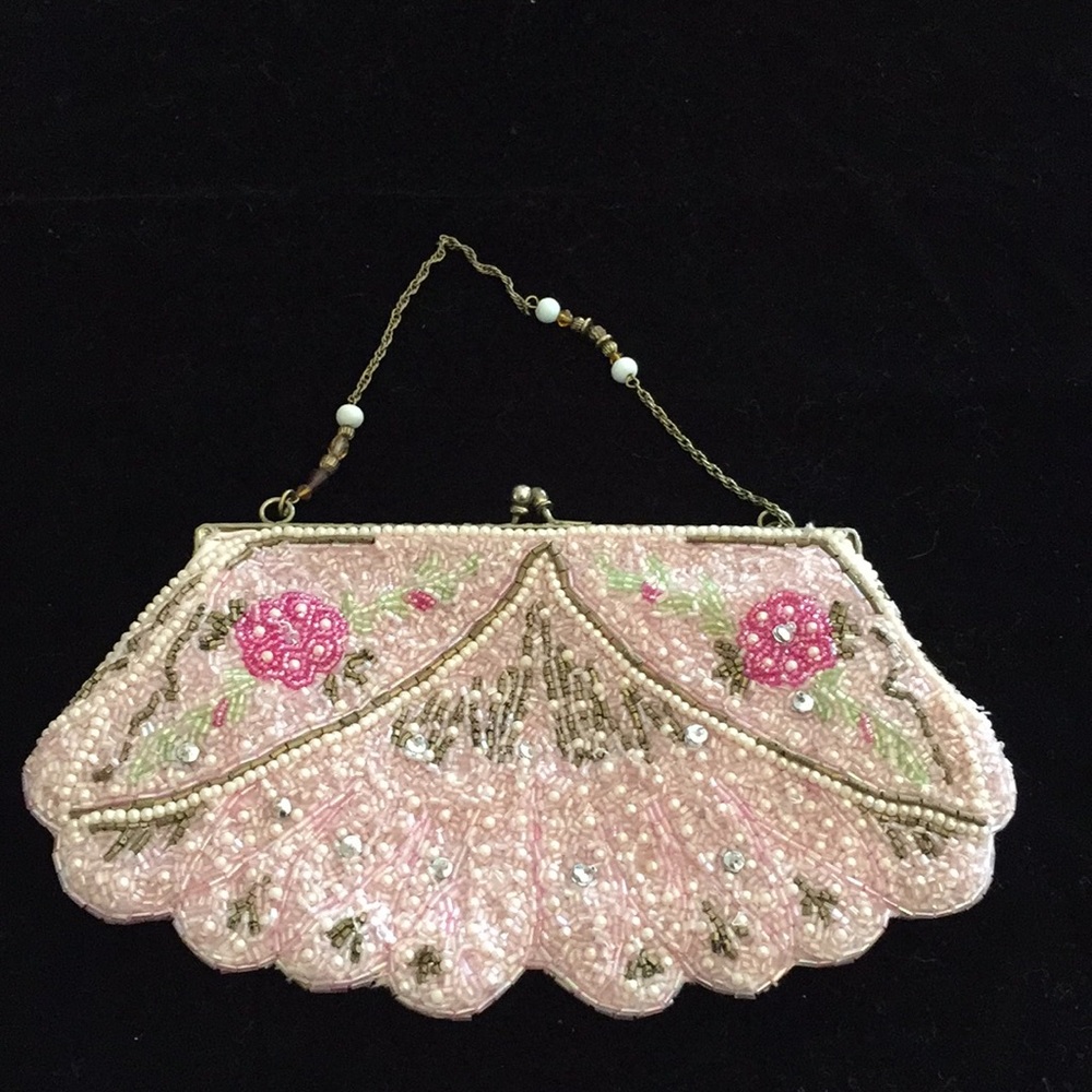Christiana evening beaded handbag.