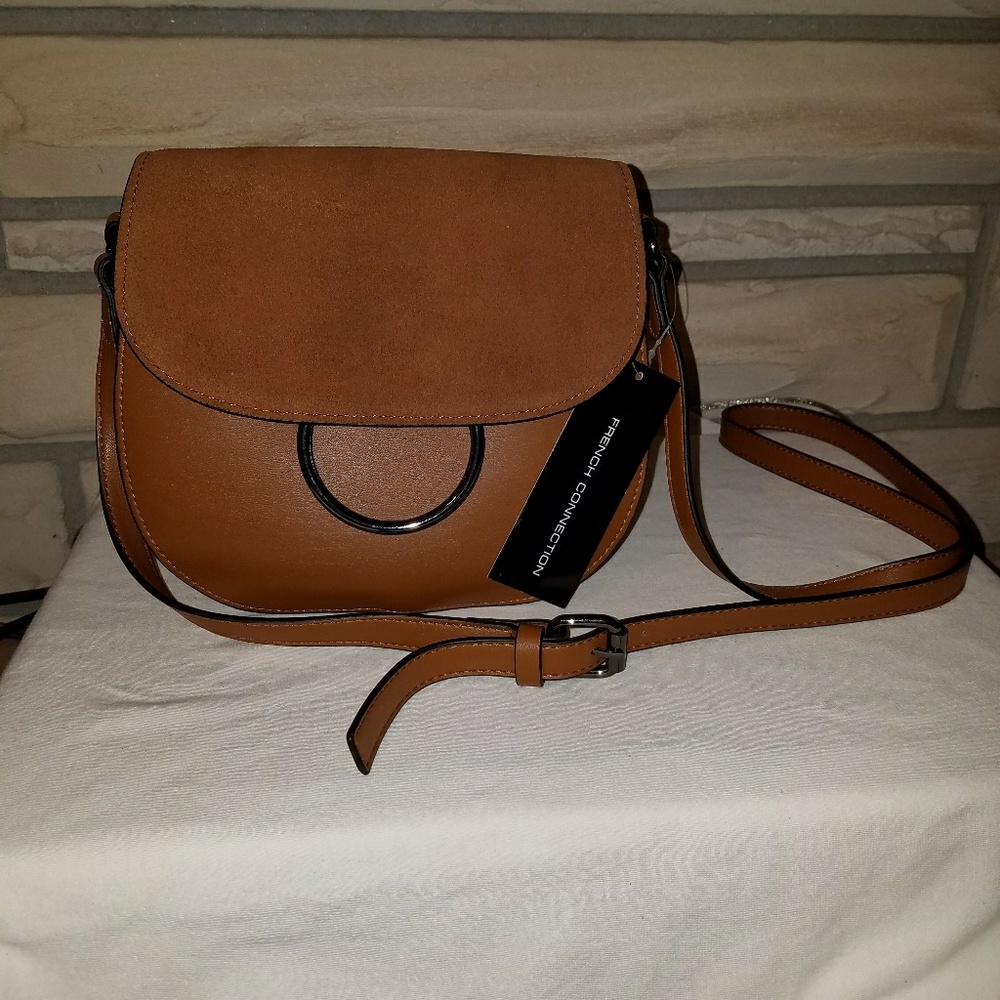 French Connection Delaney Saddle Purse