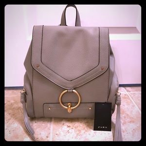 Zara backpack with front ring