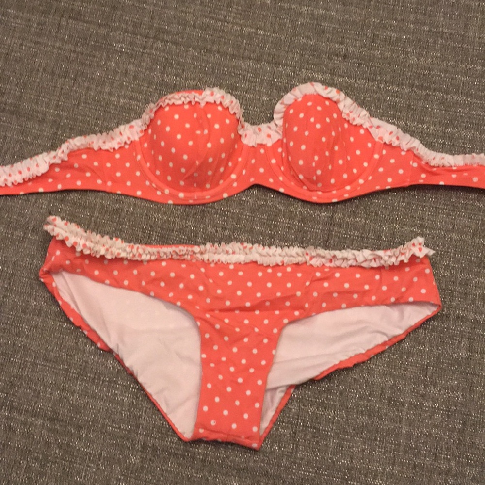 VS polka dot bikini