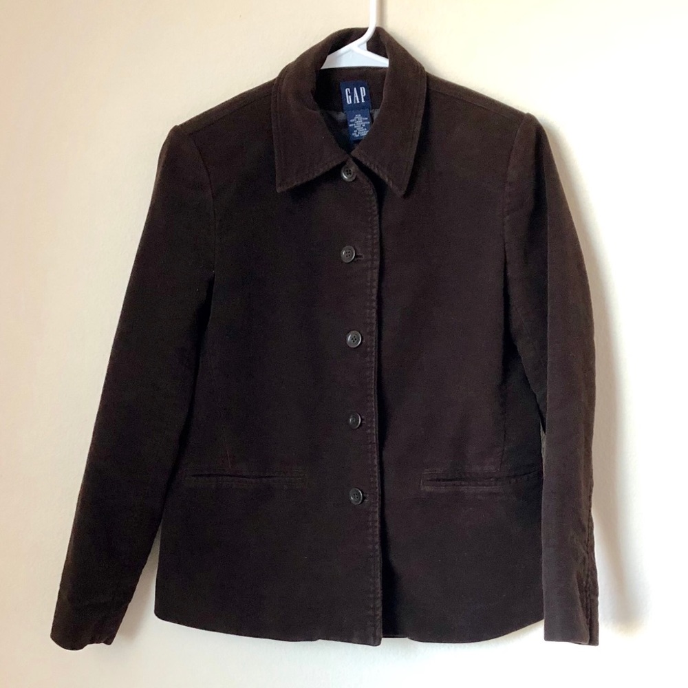🔥THE GAP SOFT BROWN Jacket