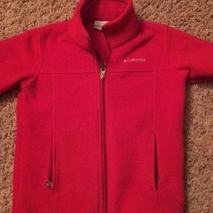 Columbia fleece jacket.