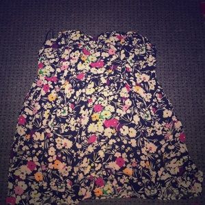Plus size floral dress