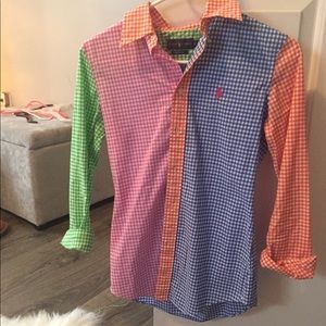 Women’s Ralph Lauren button up!!