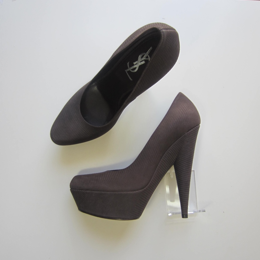 YSL Platform Pumps