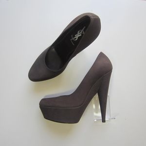 YSL Platform Pumps