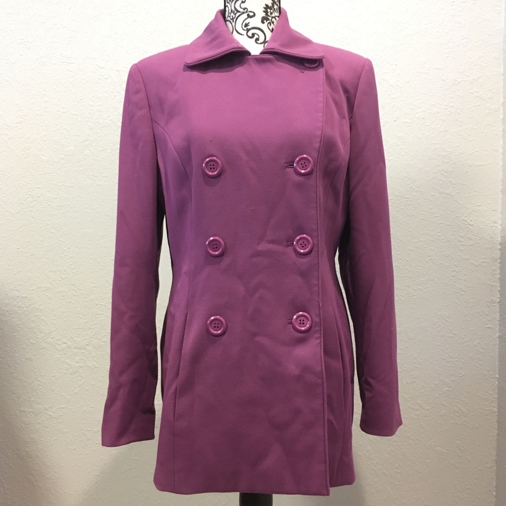 Magenta peacoat