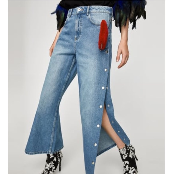 straight leg jeans zara