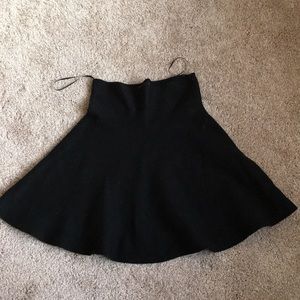 Zara Sweater Skirt in Black - Size S