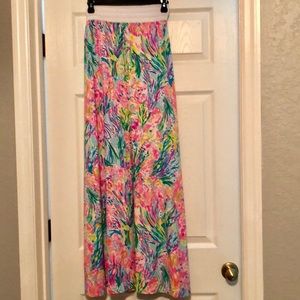 Lilly Pulitzer maxi skirt