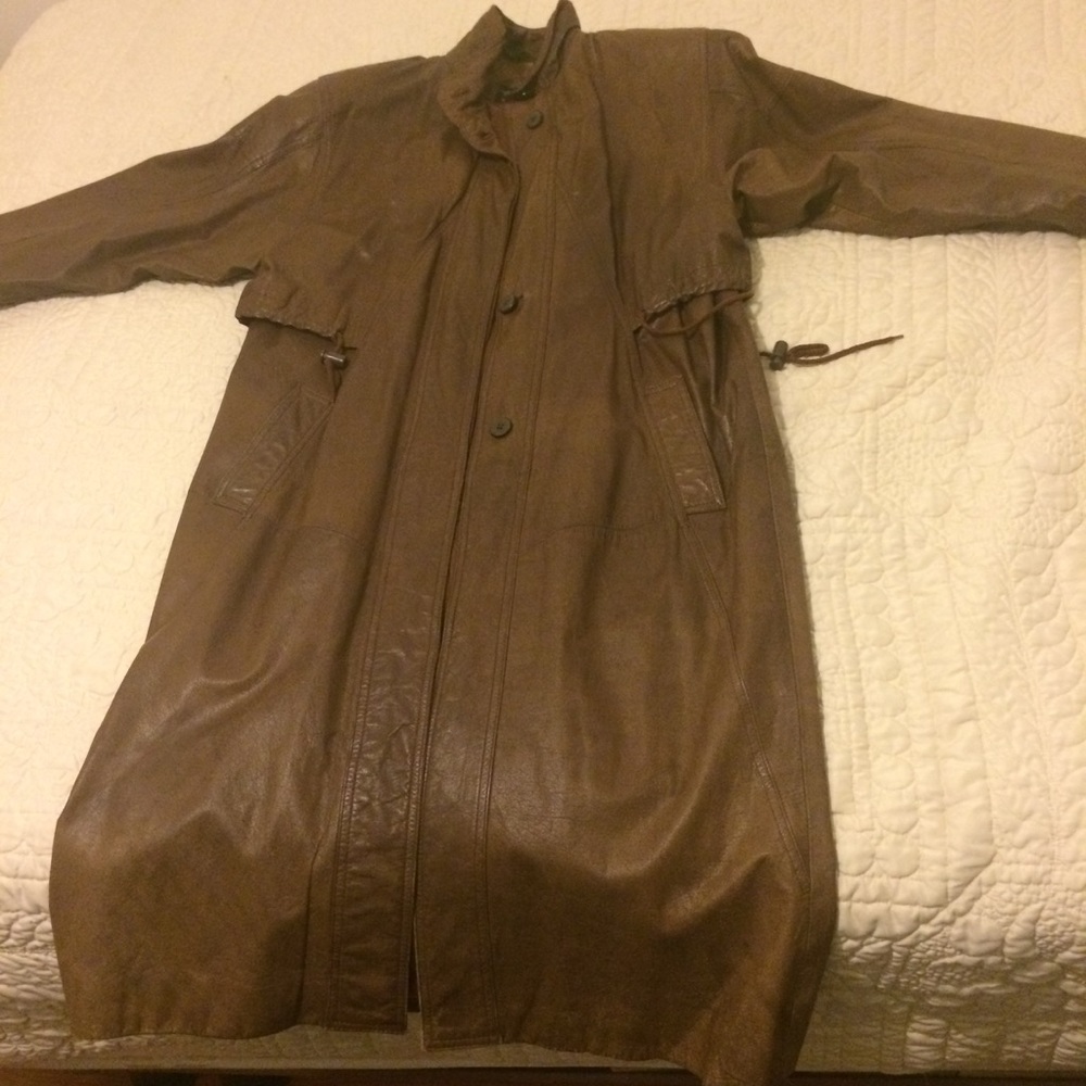 Vintage classy leather jacket