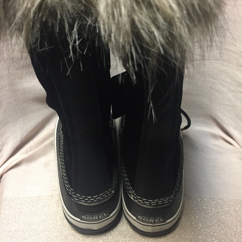 Sorel Womens Black Joan of Artic Boots....NEW - Picture 5 of 8