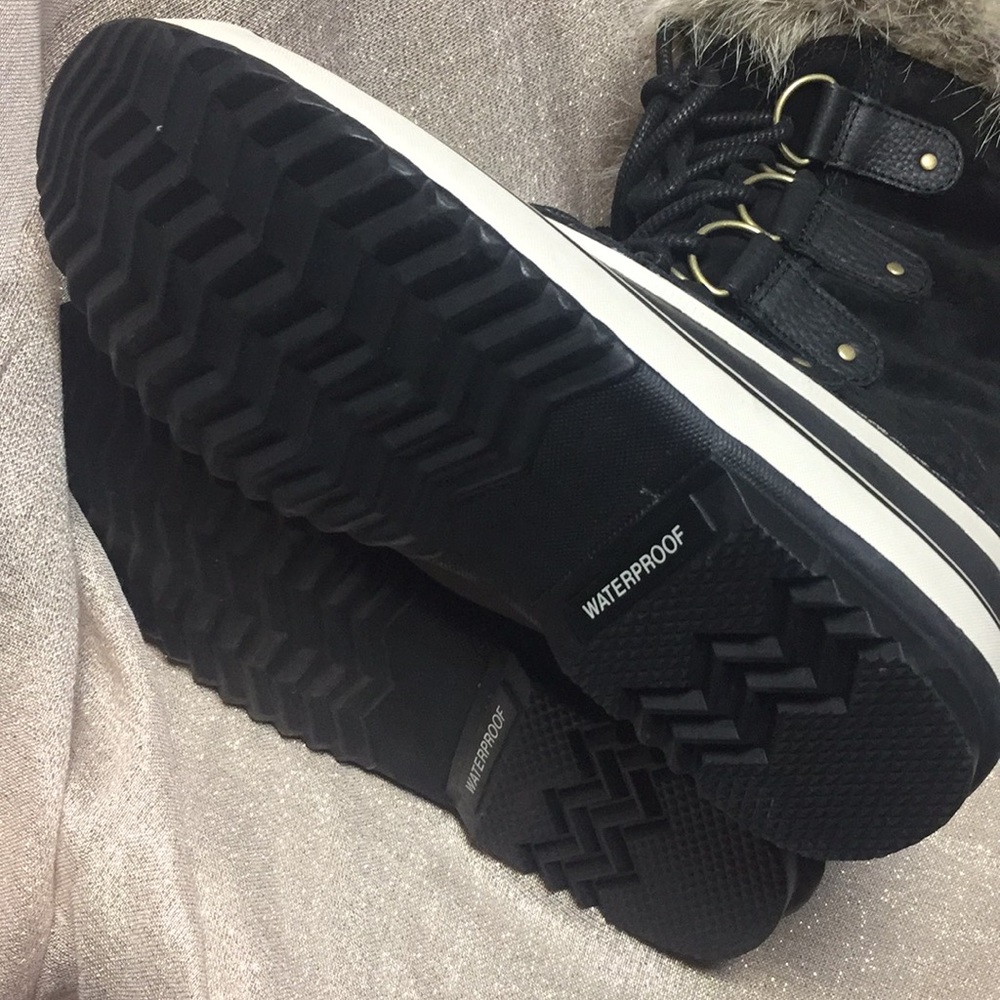 Sorel Womens Black Joan of Artic Boots....NEW - Picture 8 of 8