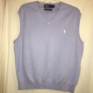 Men’s Pima Cotton RL Polo Sweater Vest