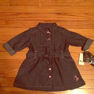 Toddler Girls Denim Dress