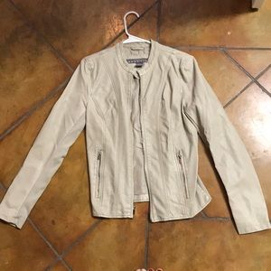 Kenneth Cole Reaction biker jacket sz M