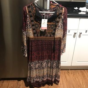Beautiful print boutique dress