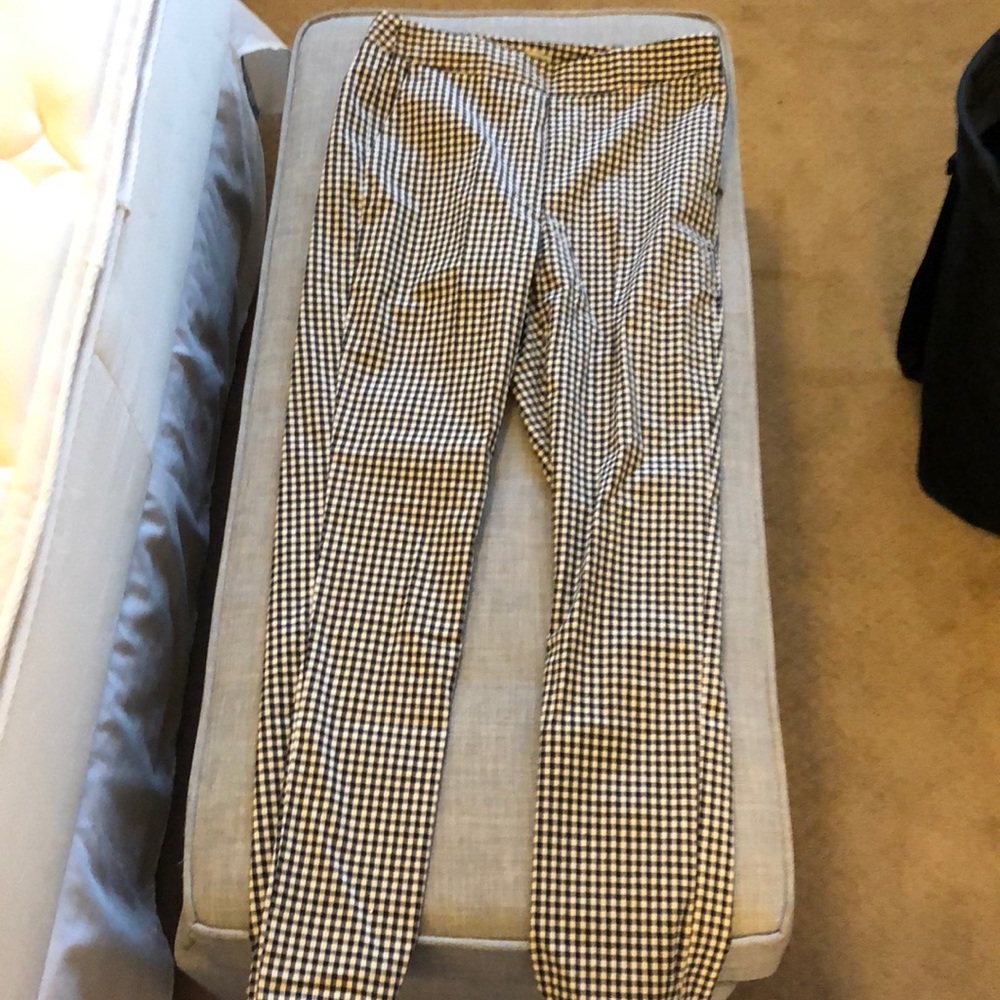 gingham pants