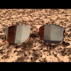 Dior Abstract Square Mirrored Sunglasses, 58mm