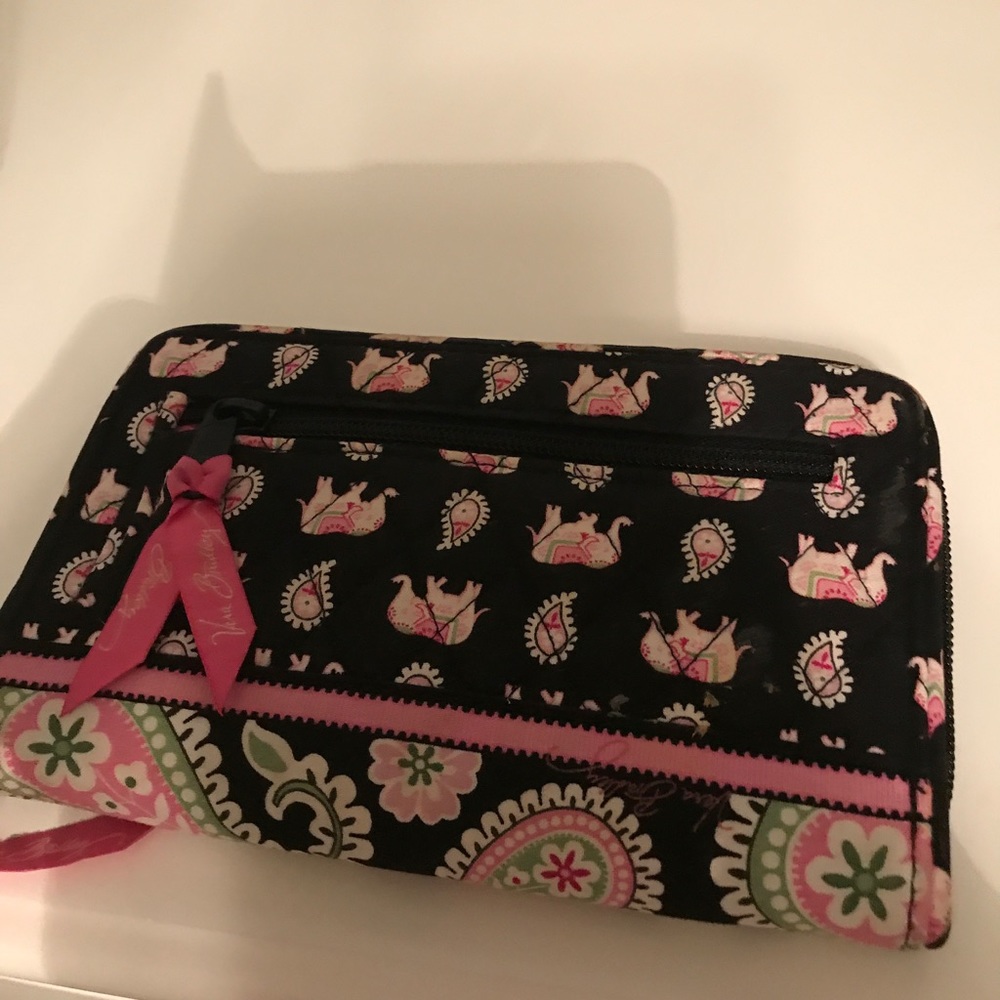 Vera Bradley Pink Elephant wallet