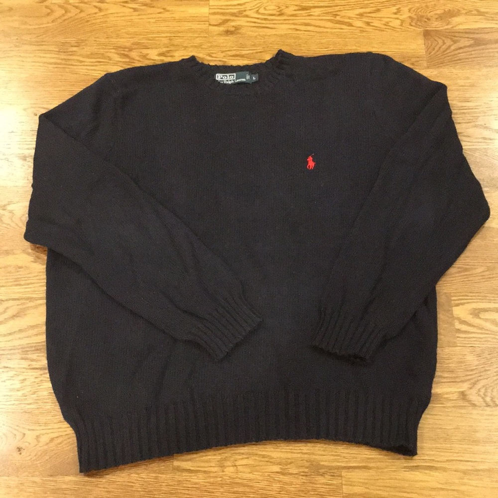 Men’s Polo Navy Sweater