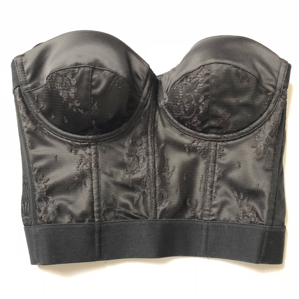 Forever 21 Black Bustier Top