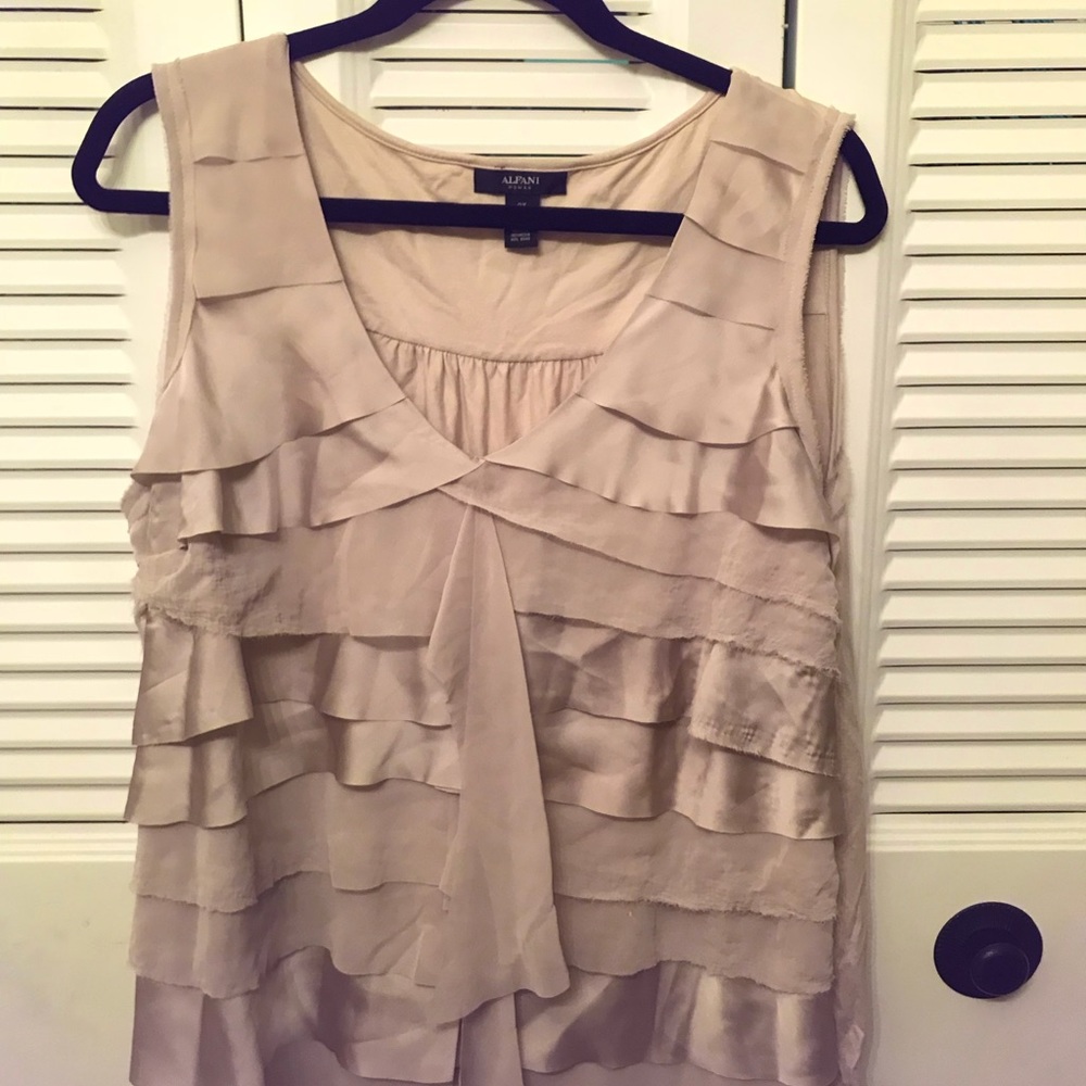 Alfani Plus Size Ruffled Top