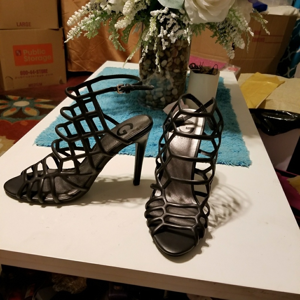 Berrit Caged Heels by Guess