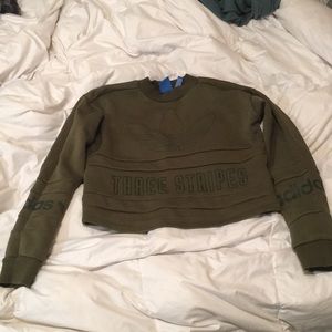 Adidas cropped sweatshirt BARELY WORN
