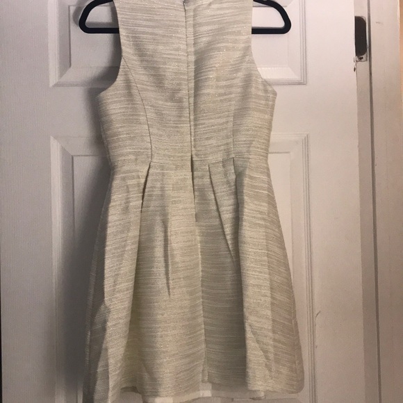 Forever 21 shimmer cream and gold Dress - Picture 4 of 5