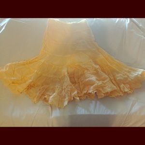 Chaudry KC hand dip died skirt.