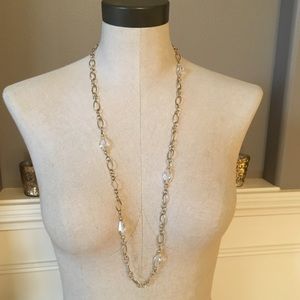 NWT Swarovski Crystal long necklace