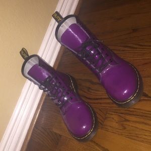 Limited Edition Purple Doc Martens