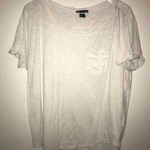 Off white H&M shirt with pocket