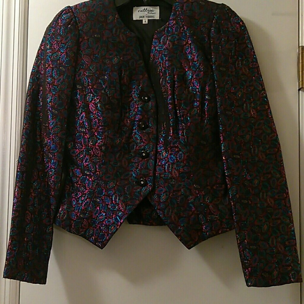 Vintage Brocade Blazer