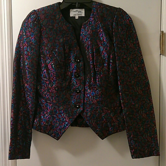 Vintage Brocade Blazer - Picture 2 of 7