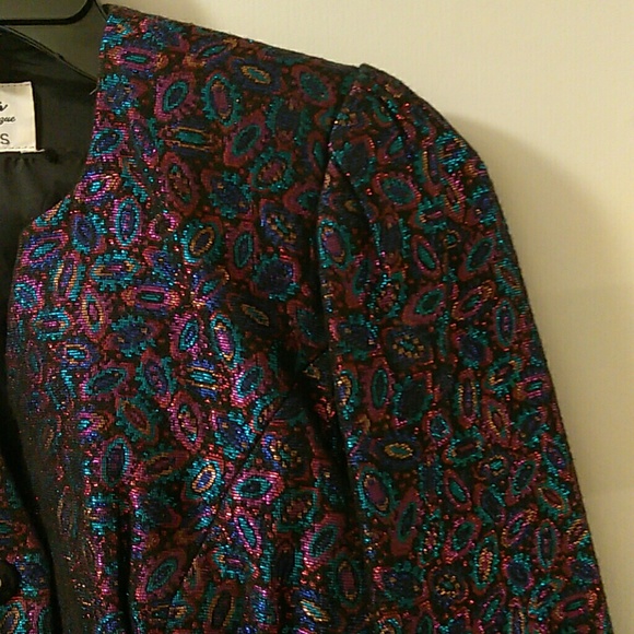 Vintage Brocade Blazer - Picture 5 of 7