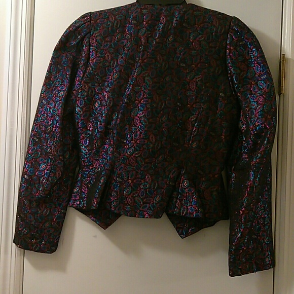 Vintage Brocade Blazer - Picture 6 of 7