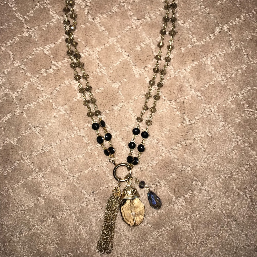 Convertible tassel Necklace