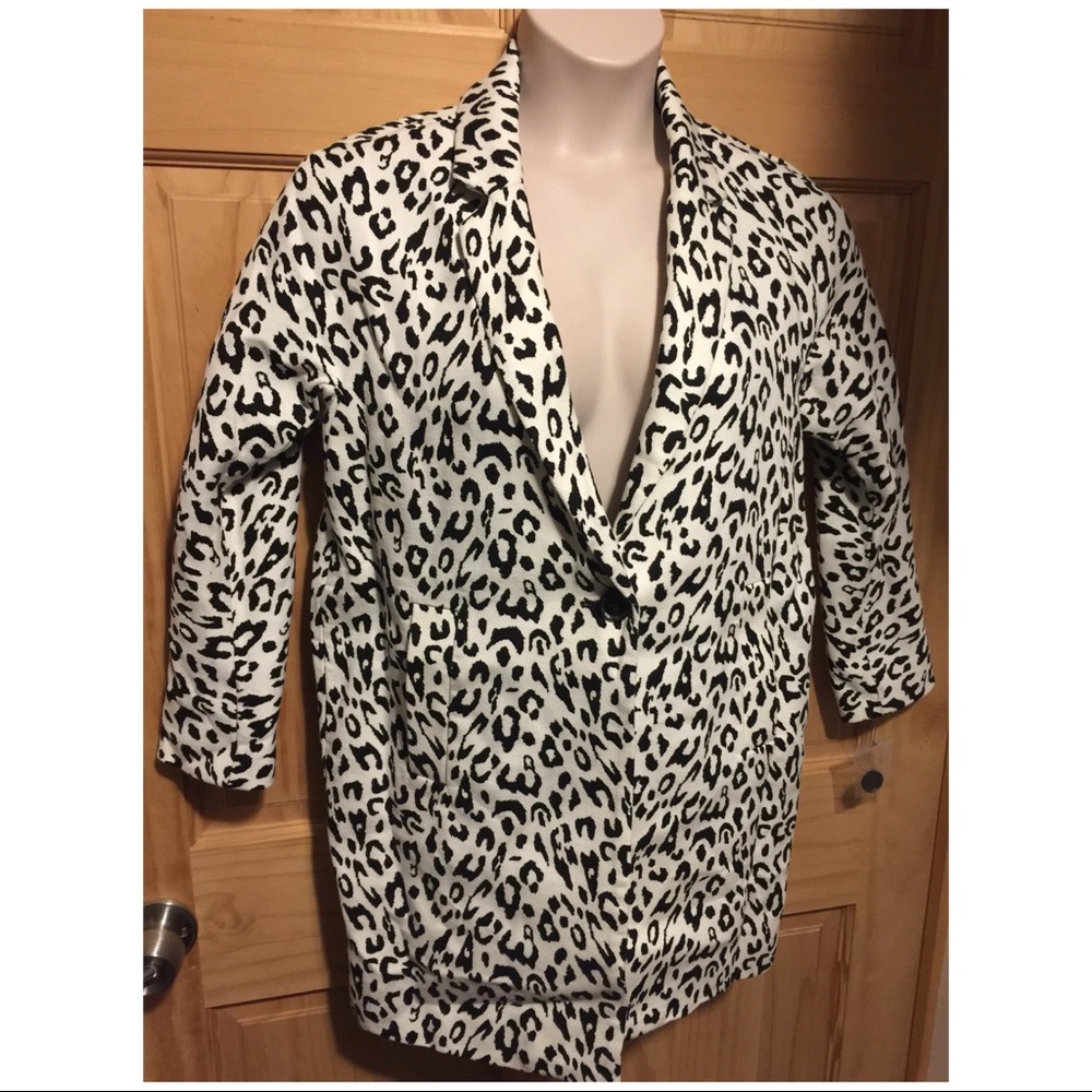 New Liz Claiborne Single Button Jacket Coat