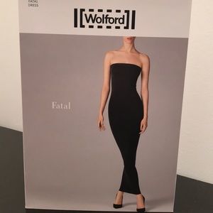 NEW IN BOX- Wolford Fatal in Black, size Small!