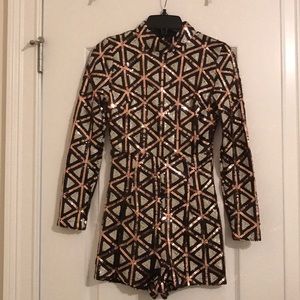 Sequin romper