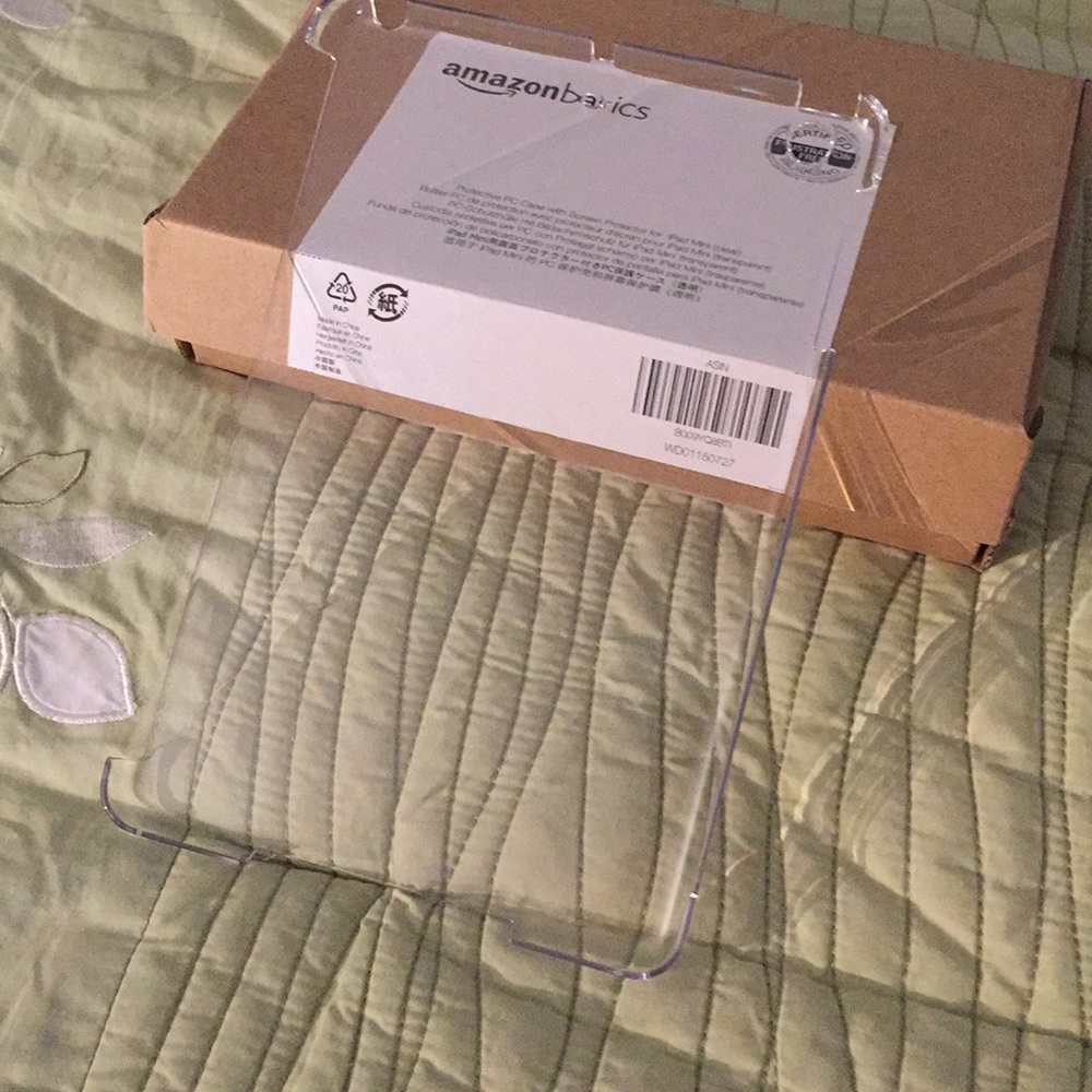 DONATED: iPad mini 1-3 Clear back shell