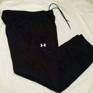 NWOT- UnderArmour Men's Poly/Fleece sweatpants XL