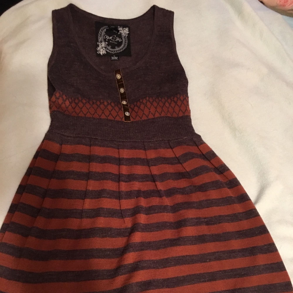Nick and Mo sleeveless sweater dress