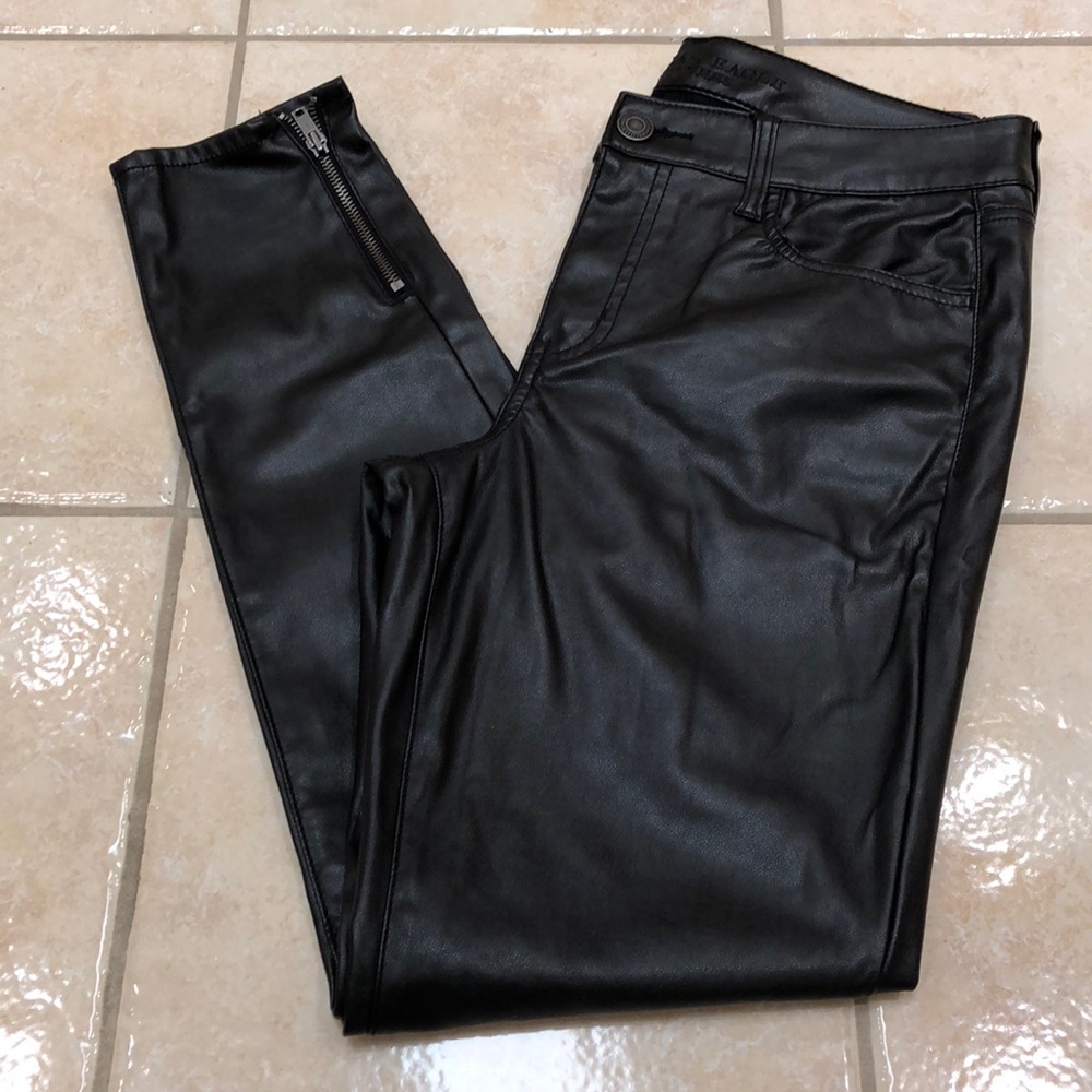 AE Hi-Rise Faux Leather Jeggings