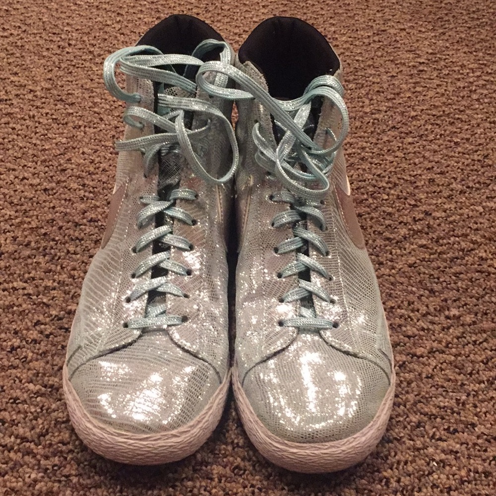 Limited Edition Metallic Nike Sneakers