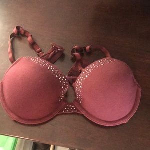 Aerie size 34B Maroon Bra