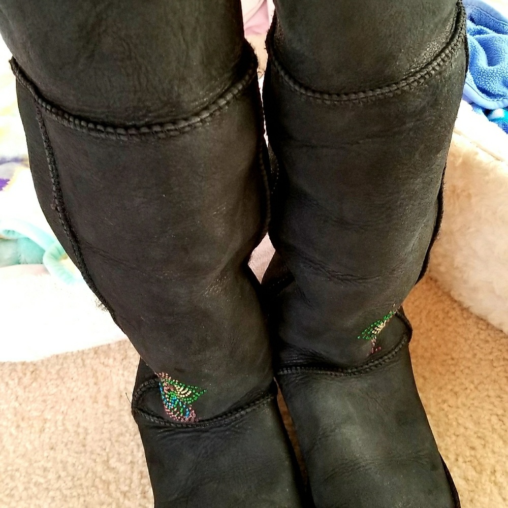 Ugg Swarovski Bailey Button Over The Knee Boots