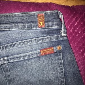 7 For All Mankind the slim trouser